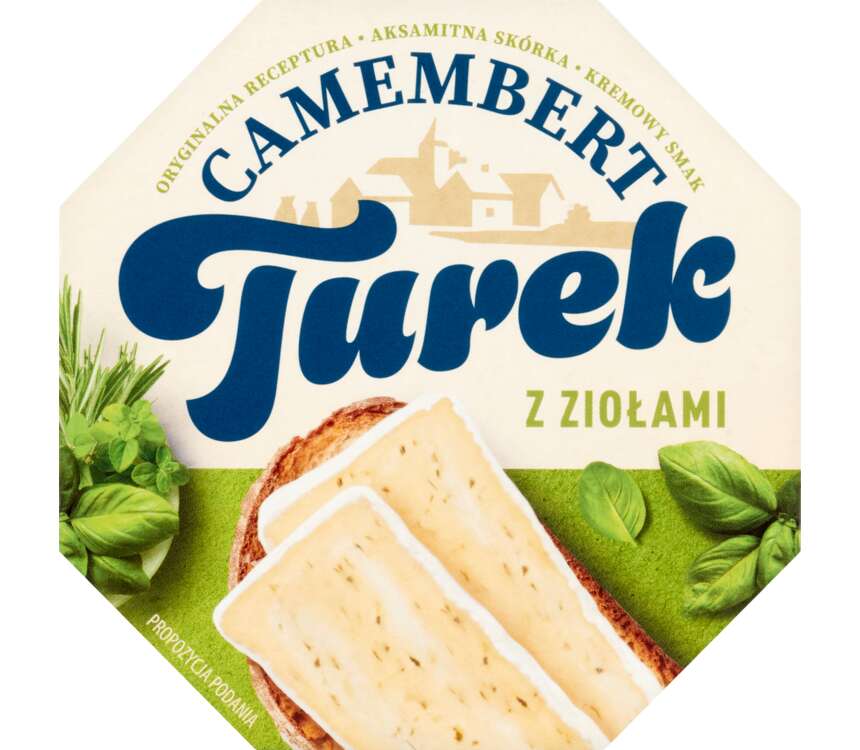 NaTurek Nasz Ser Camembert z ziołami 120 g
