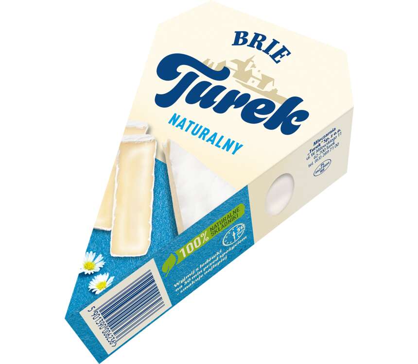 NaTurek Nasz Ser Brie naturalny 125 g