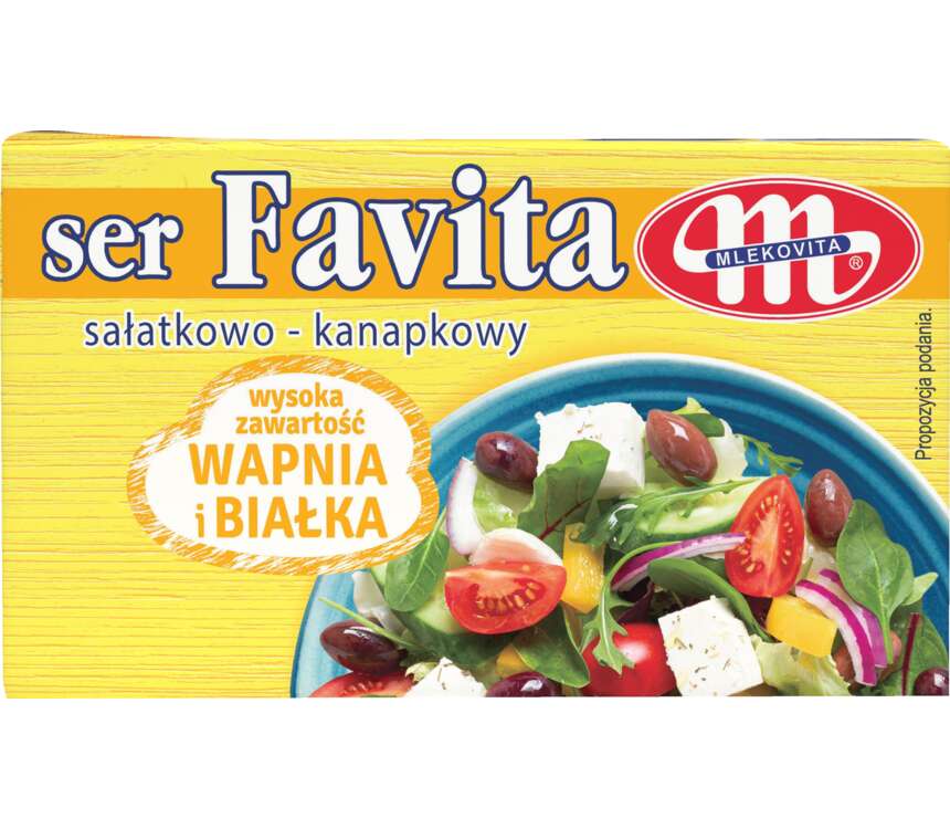 Mlekovita Favita Ser sałatkowo- kanapkowy tł.12% 270 g kaufland.pl