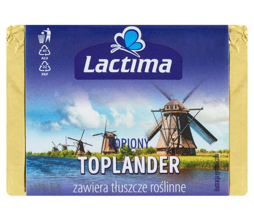 Lactima Produkt spożywczy topiony hollander 100 g