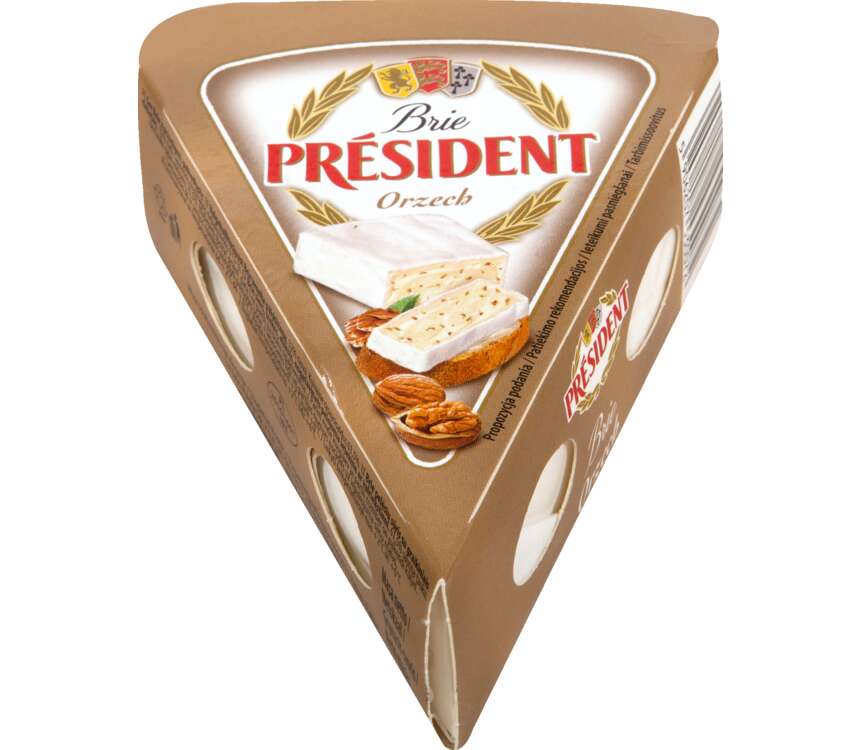 Président Ser Brie z orzechami 125 g kaufland.pl