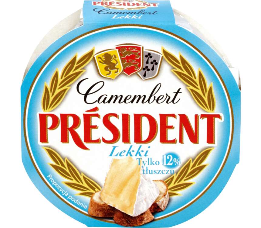 Président Ser Camembert lekki 120 g