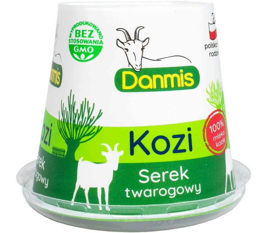 Danmis Ser kozi śmietankowy 125 g