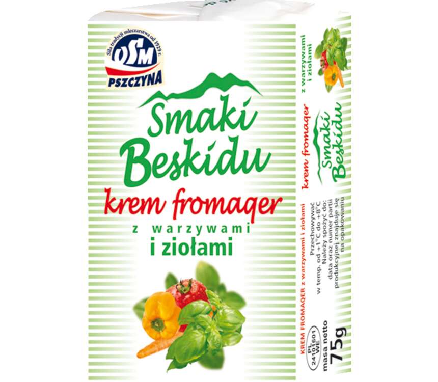 Smaki Beskidu Krem Fromaqer z ziołami 75 g