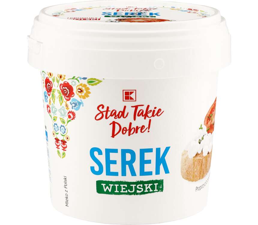 K-Stąd Takie Dobre Serek wiejski tł.5% 500 g