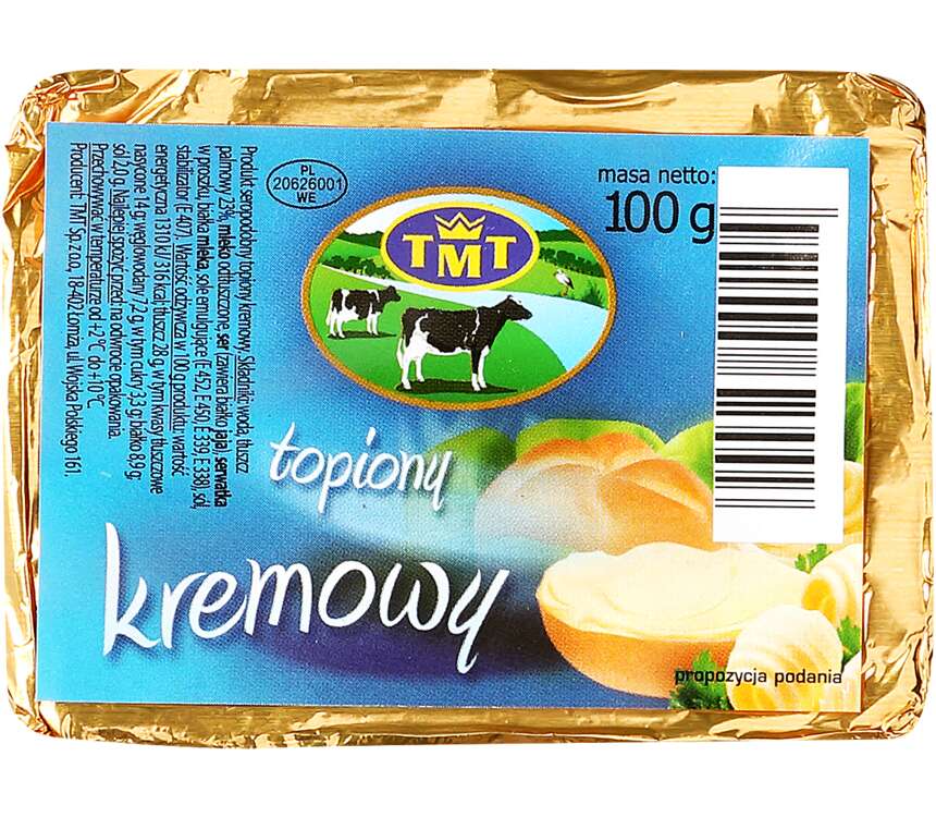 TMT Produkt topiony kremowy 100 g