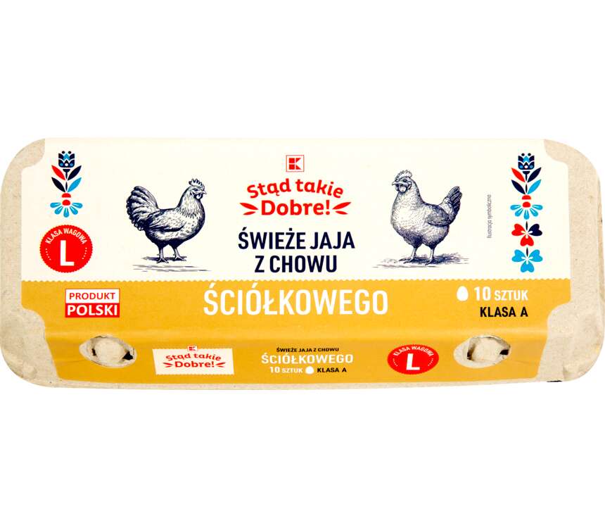 K-Classic Jaja ściółkowe klasa L 10 szt.