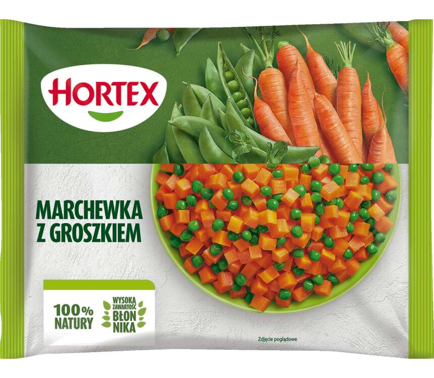 Hortex Marchew z groszkiem  450 g