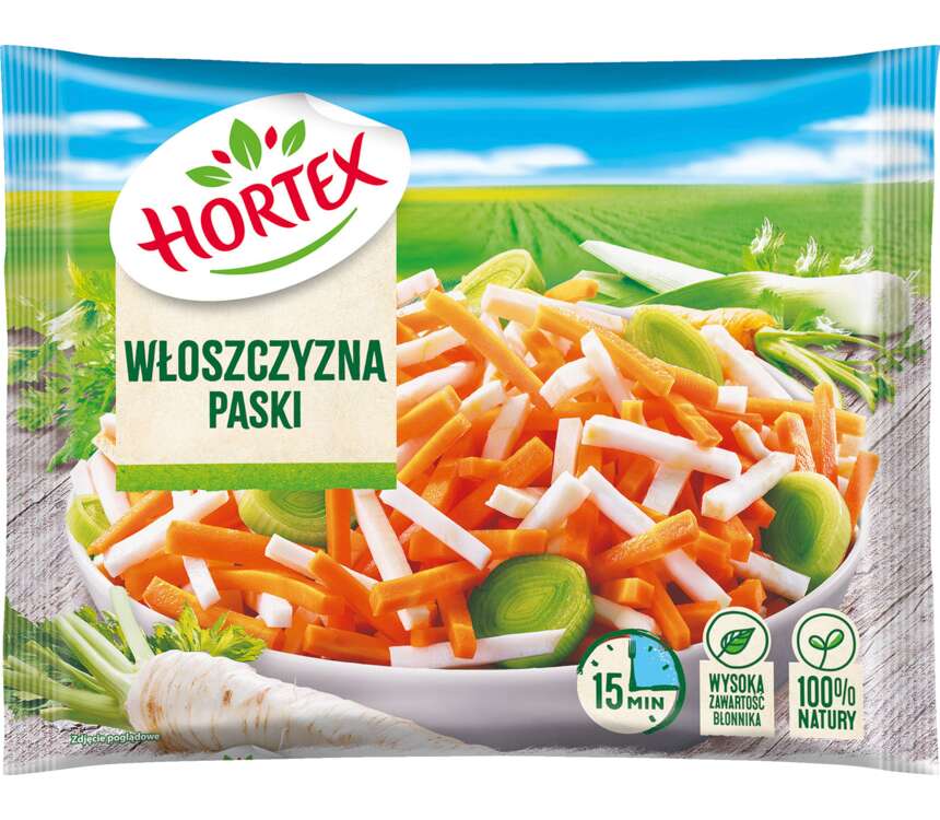 Hortex Włoszczyzna paski  450 g
