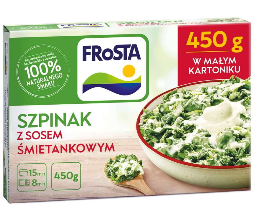 Frosta Szpinak z sosem śmietanowym 450 g