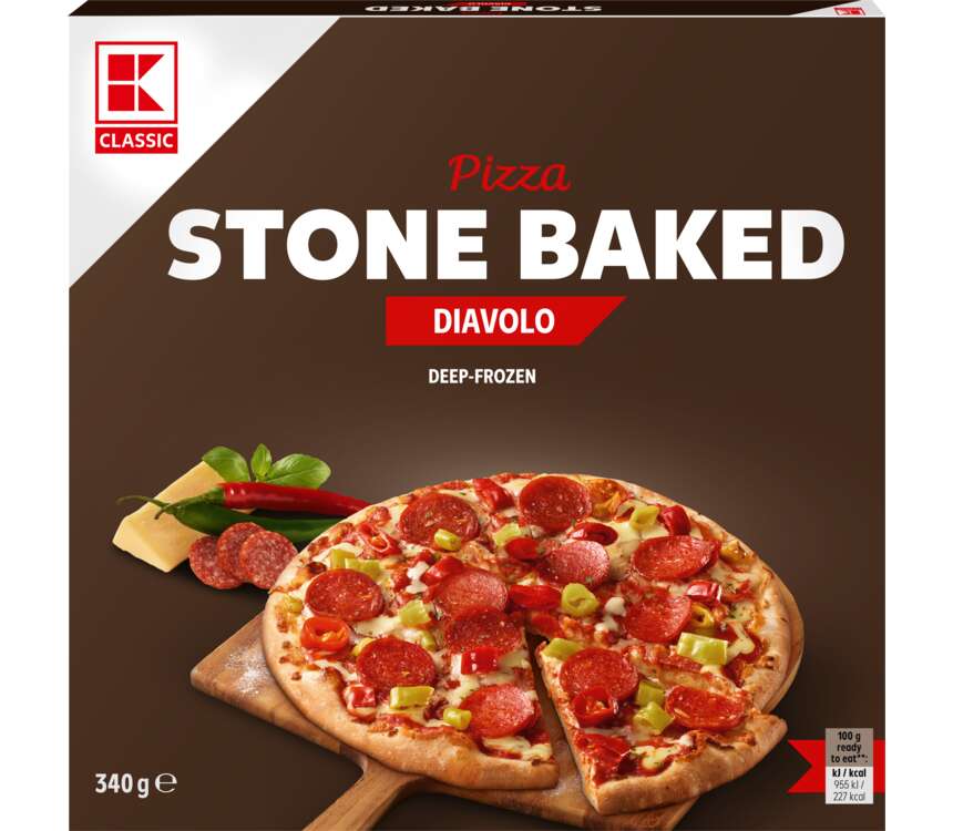 K-Classic Pizza z pieca Diavolo 340 g