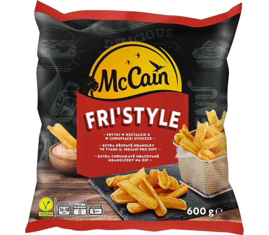 McCain Fri Style frytki w kształcie U 600 g
