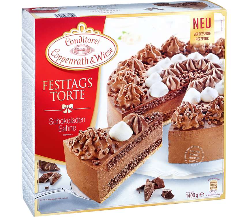 Coppenrath & Wiese Tort czekoladowo - śmietankowy 1,2 kg