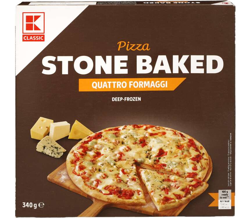 K-Classic Pizza z pieca Cztery sery 340 g