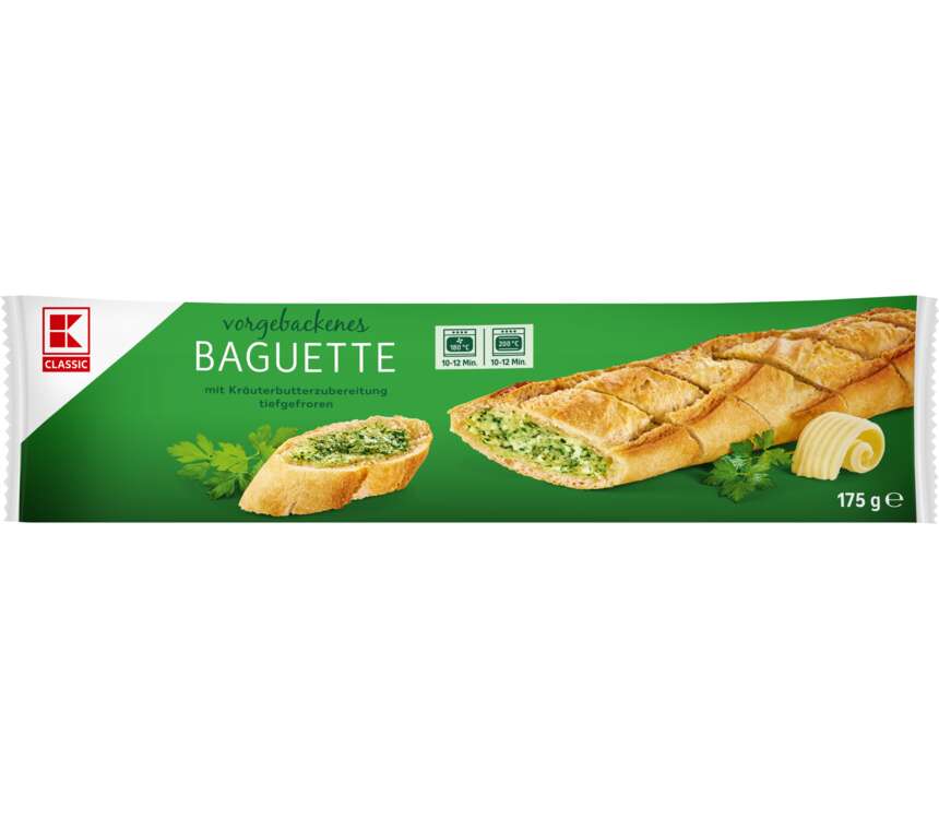 K-Classic Bagietka z masłem ziołowym 175 g