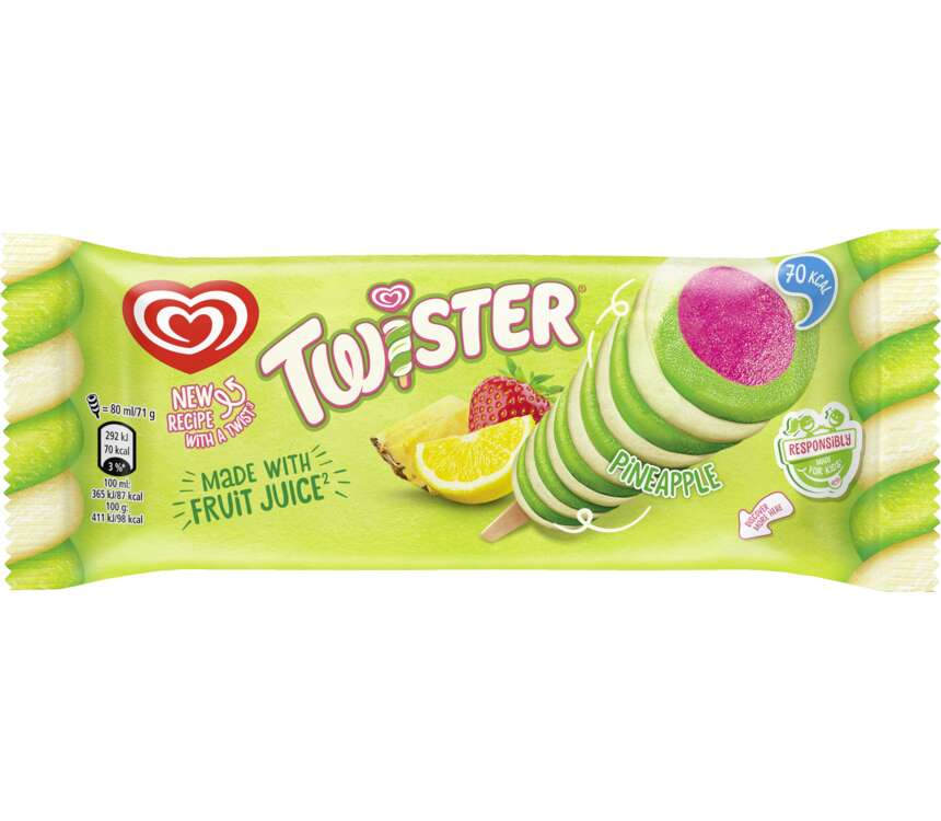 Algida Lody Twister Green 80 ml