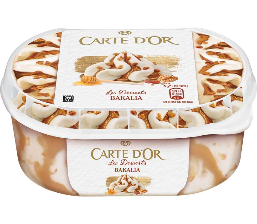 Algida Carte dor lody bakalia 900 ml
