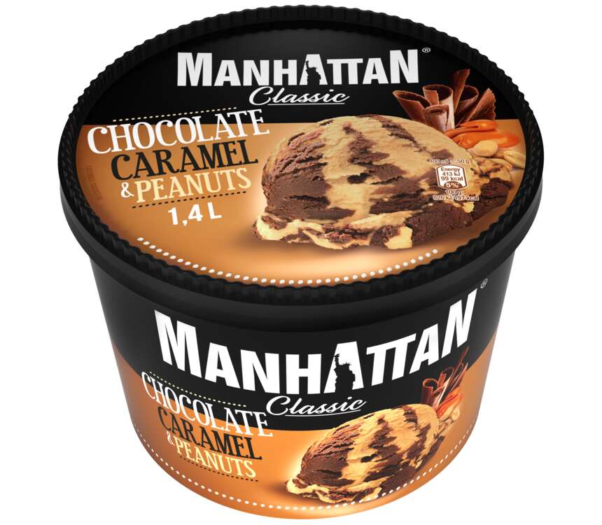 Nestle Manhattan Lody czekolada- -orzech-karmel 1,4 L kaufland.pl