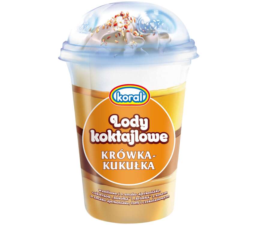 Koral Lody koktajlowe wan- -ajerkon- kukuł 400 ml
