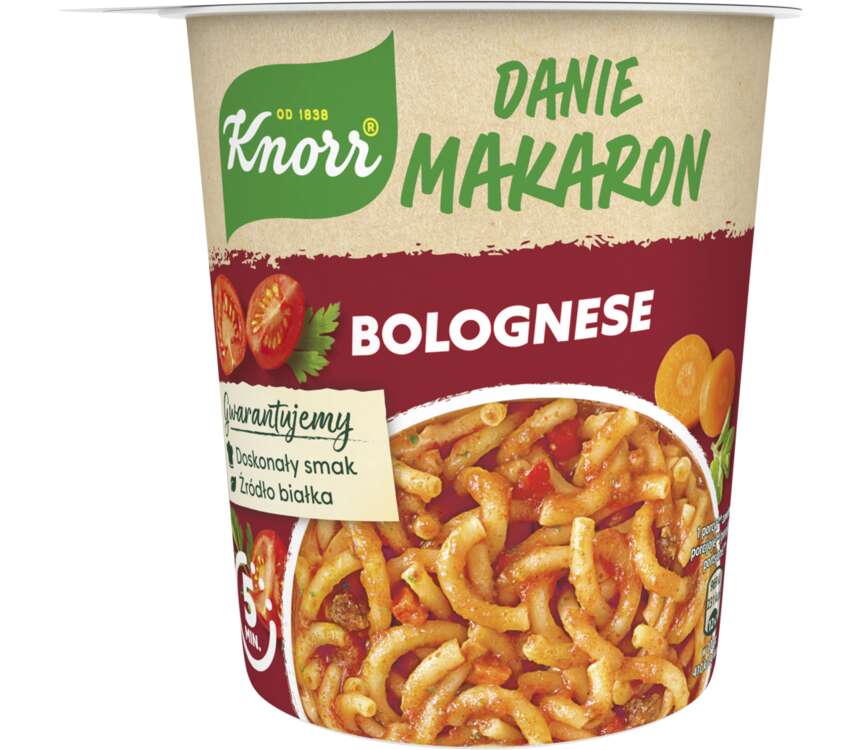 Knorr Makaron bolognese  60/68 g kaufland.pl