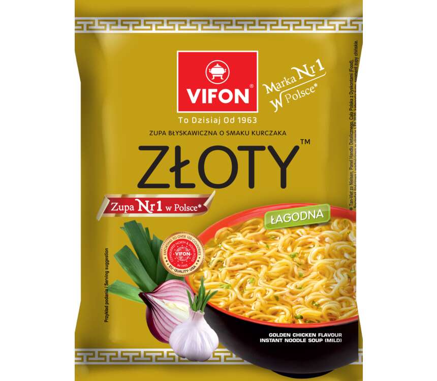 Vifon Zupa instant łagodna kurczak złoty 70 g kaufland.pl