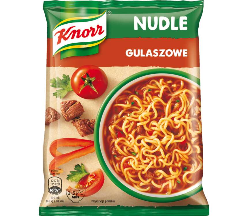 Knorr Nudle Gulaszowe  68 g kaufland.pl