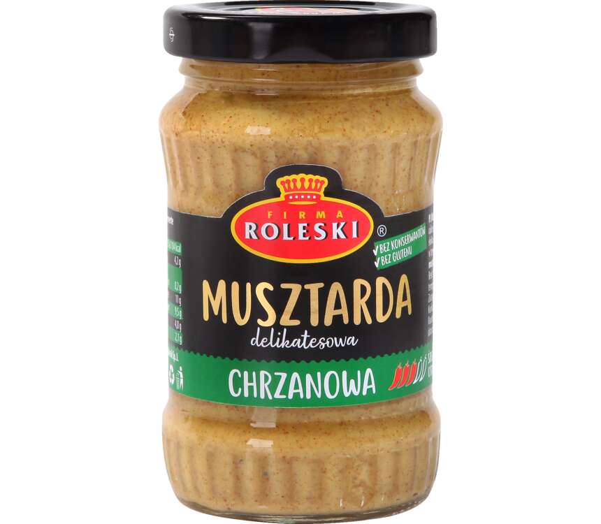Roleski Musztarda chrzanowa  175 g