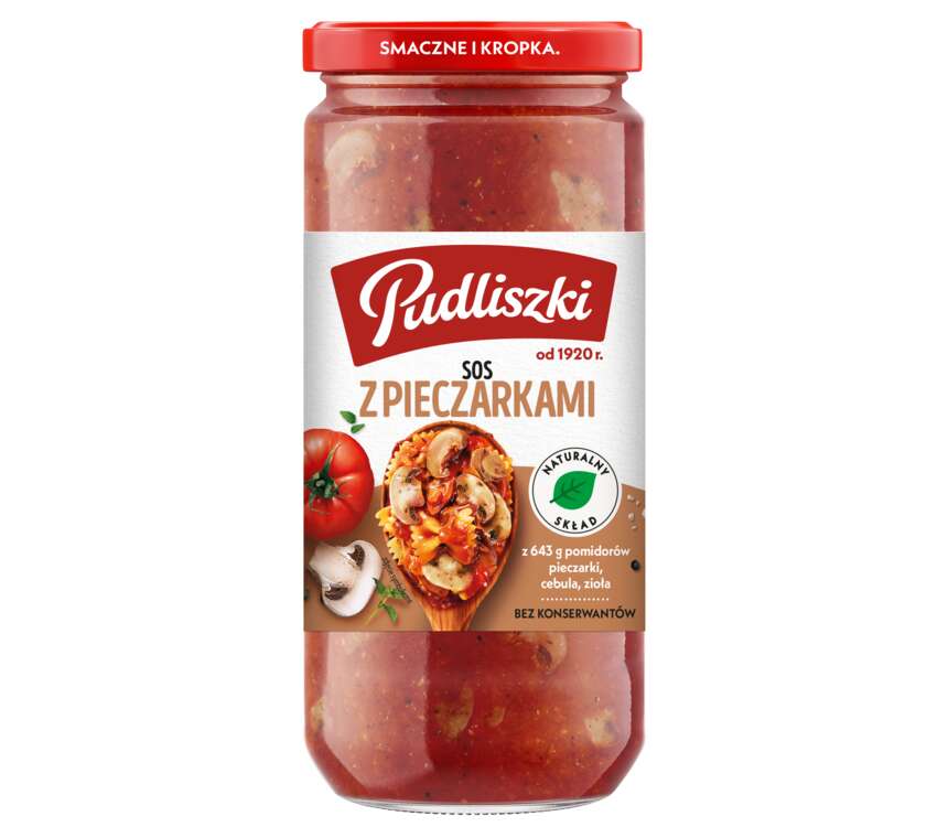 Pudliszki Sos do makaronu z pieczarkami 500 g kaufland.pl