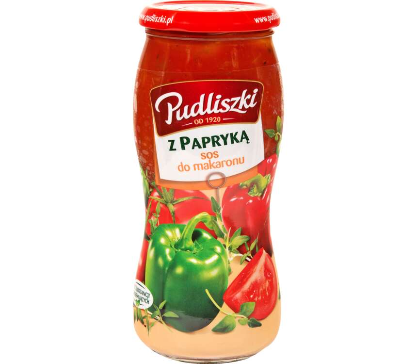 Pudliszki Sos do makaronu z papryką 500 g