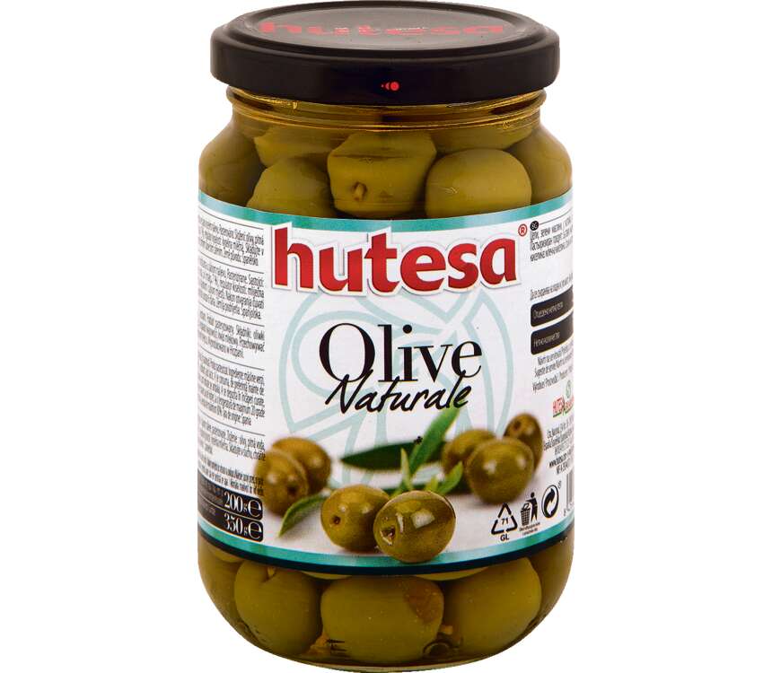 Hutesa Oliwki zielone z pestkami 200/350g