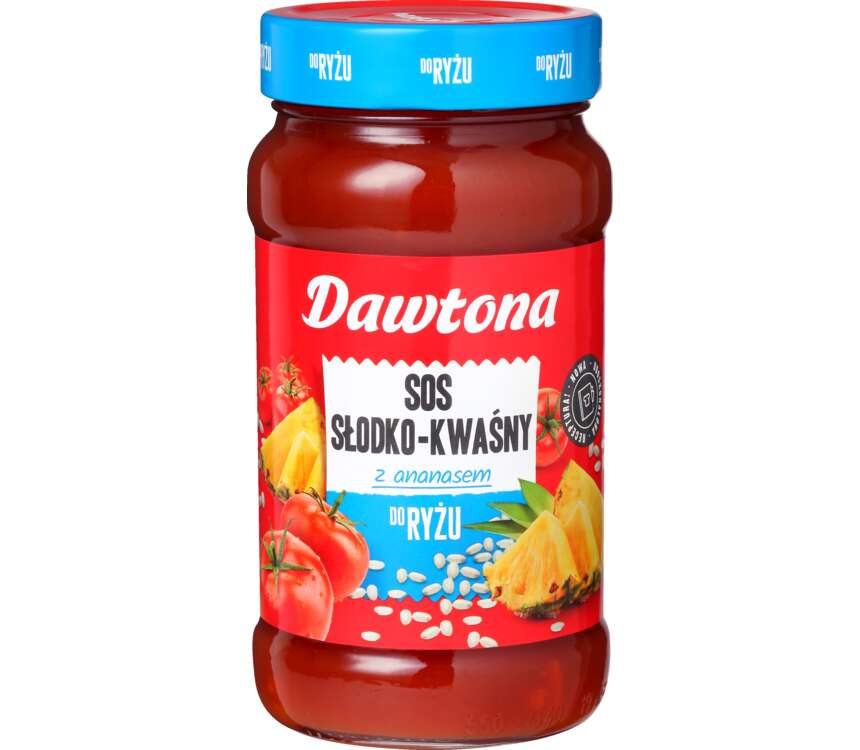 Dawtona Sos słodko-kwaśny z ananasem 550 g kaufland.pl