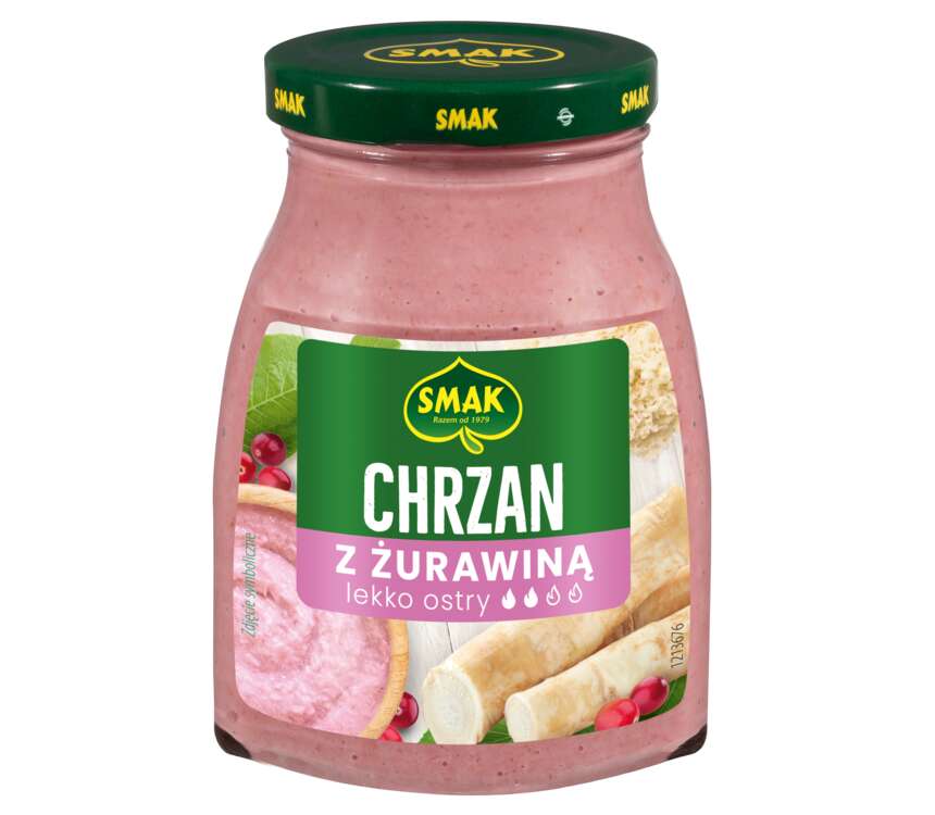 Smak Chrzan żurawinowy  175g kaufland.pl