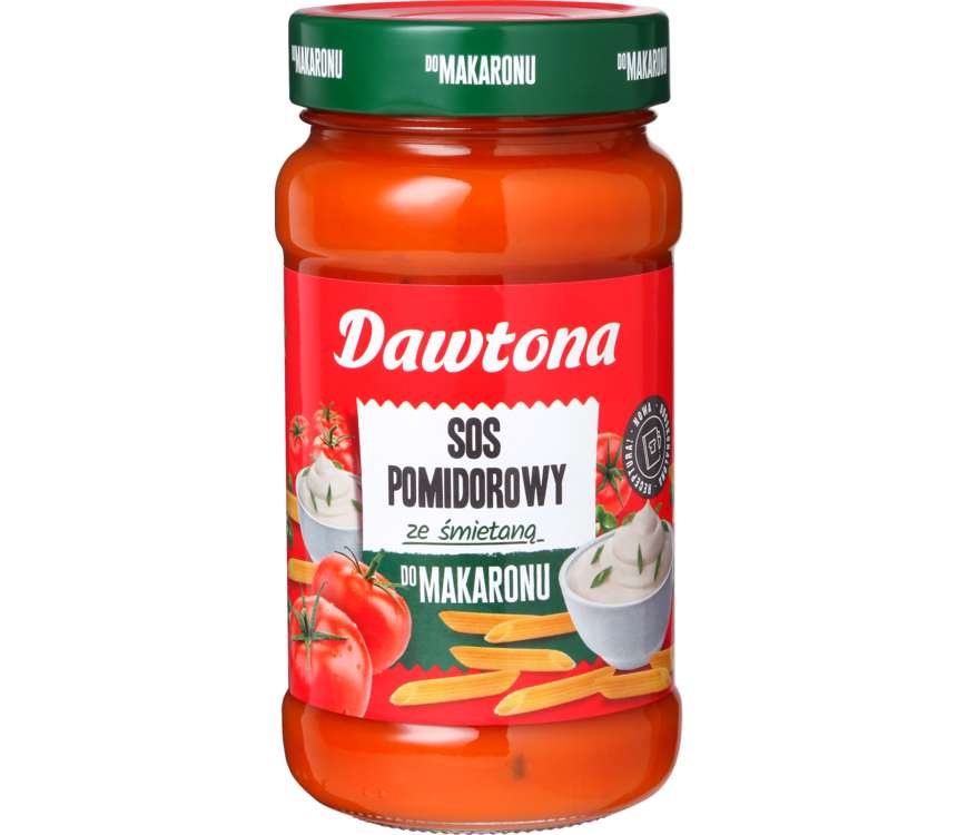 Dawtona Sos pomidorowy ze śmietaną 550 g kaufland.pl