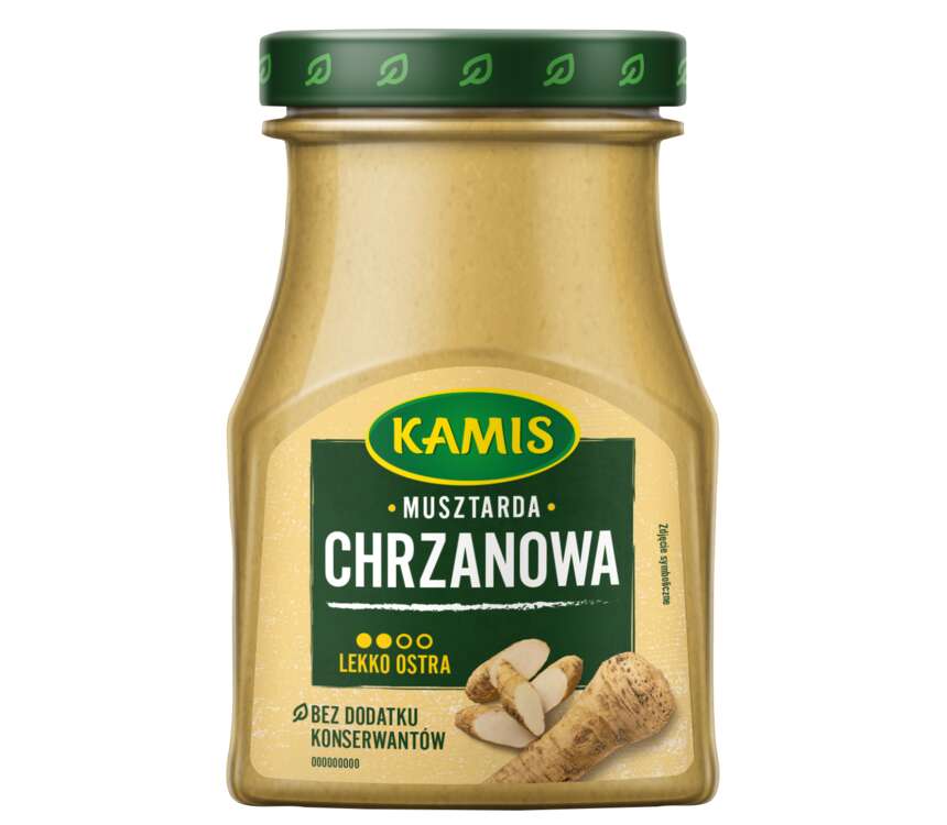 Kamis Musztarda chrzanowa  185 g kaufland.pl