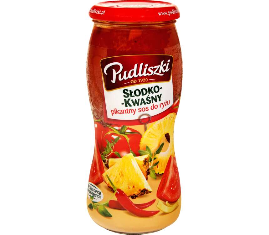 Pudliszki Sos słodko-kwaśny pikantny 500 g