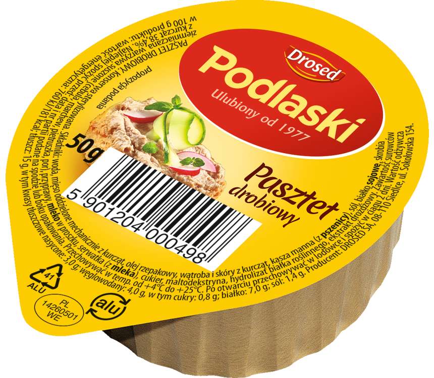 Drosed Pasztet podlaski  50g kaufland.pl