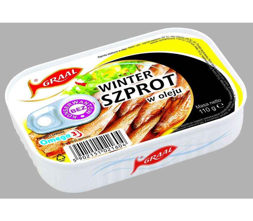 Graal Szprot podwędzany w oleju 110 g kaufland.pl