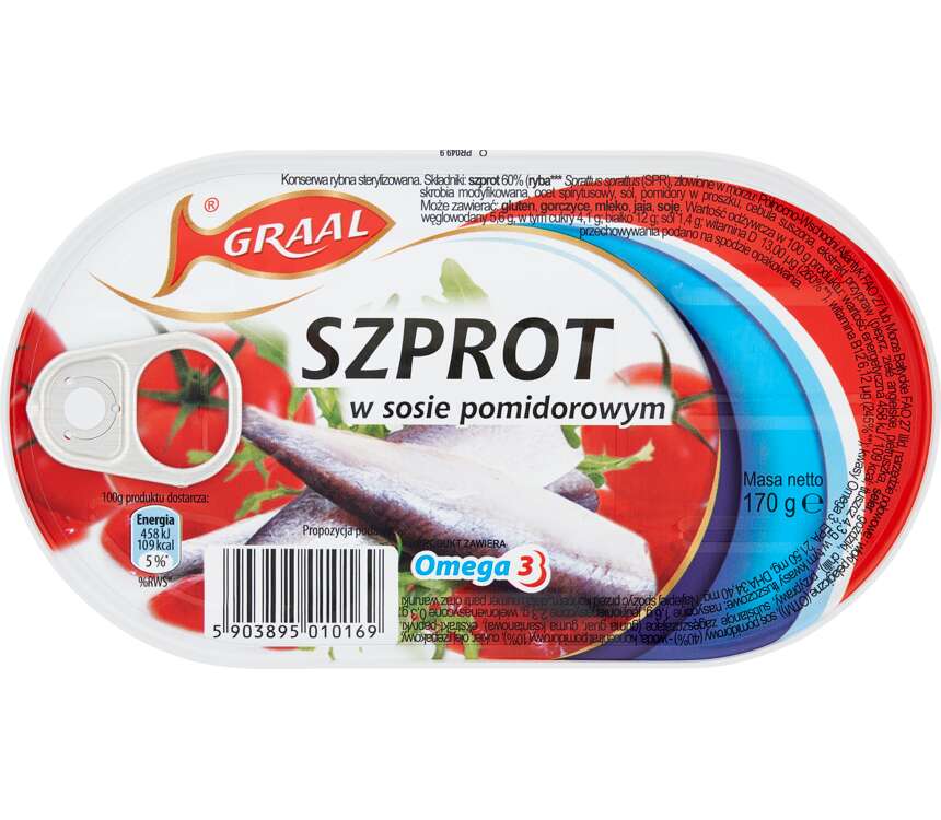 Graal Szprot w pomidorach  170 g kaufland.pl