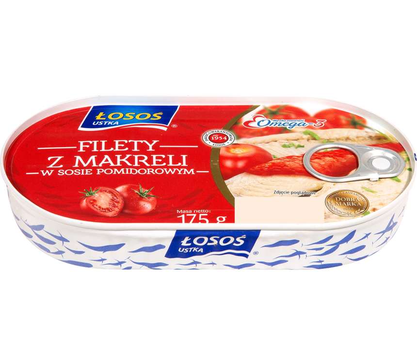 Łosoś Filety z makreli w sosie pomidorowym 175 g kaufland.pl