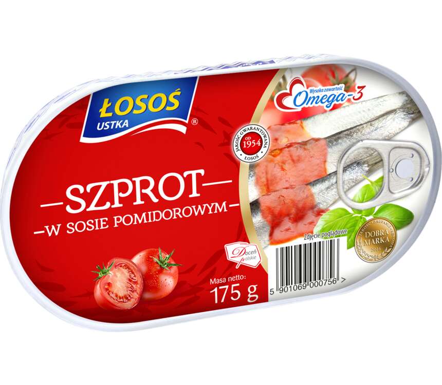 Łosoś Szprot popularny w sosie pomidorowym 175 g kaufland.pl
