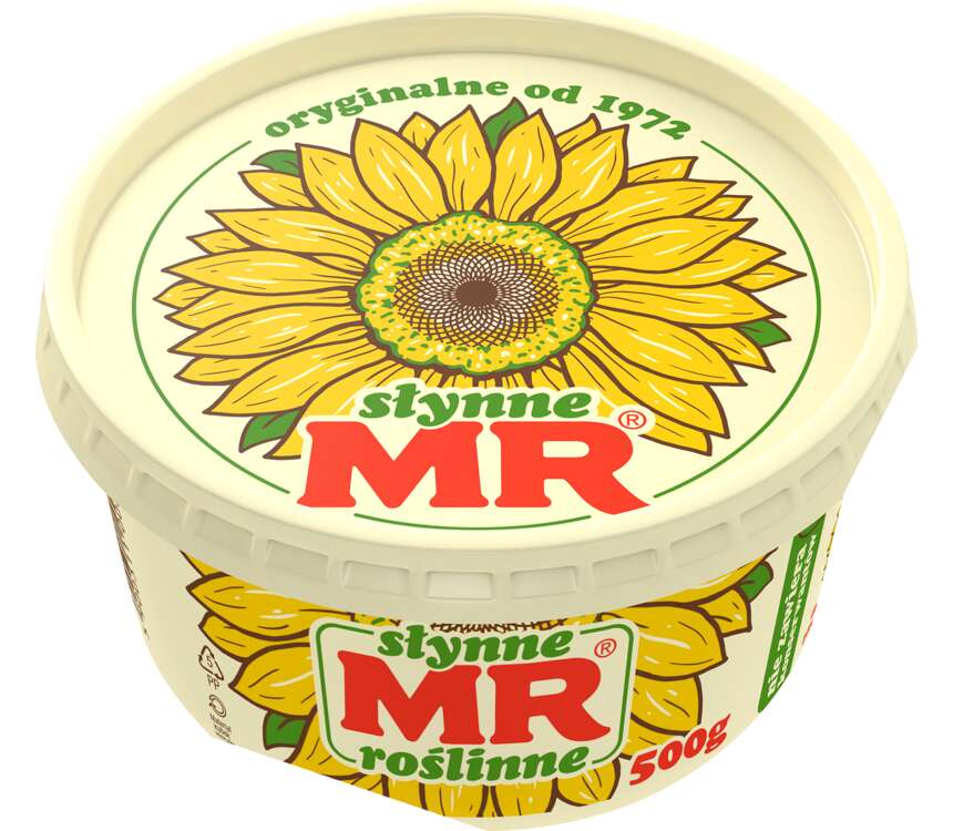 Słynne MR roślinne Margaryna  500 g kaufland.pl