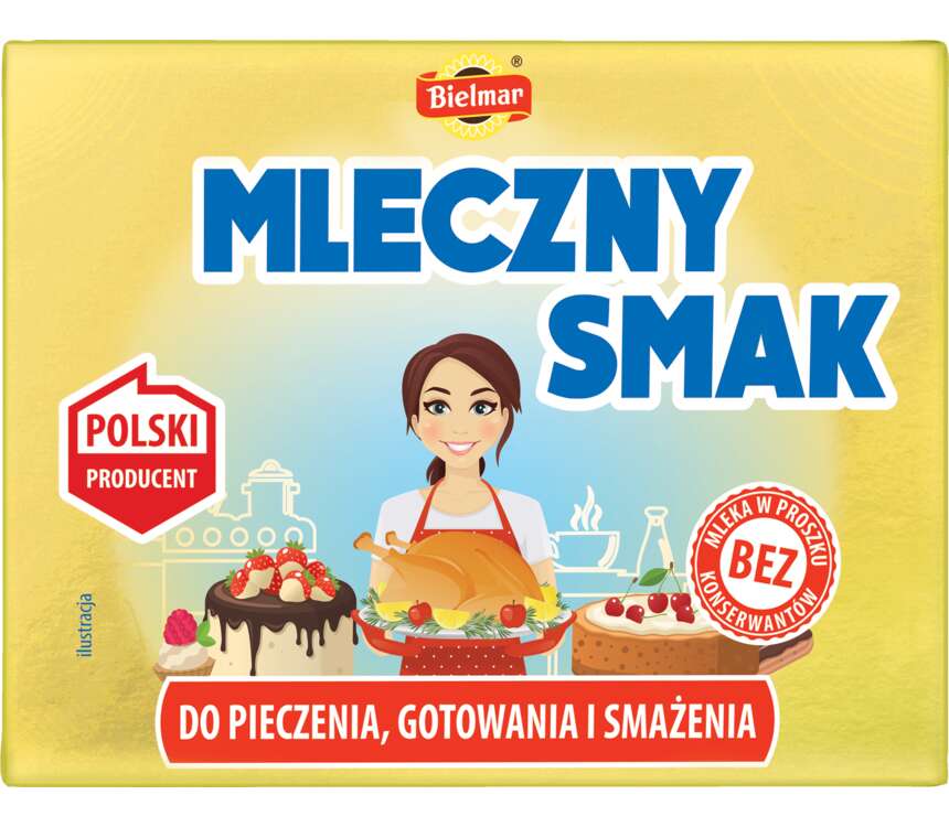 Bielmar Margaryna mleczna 250 g