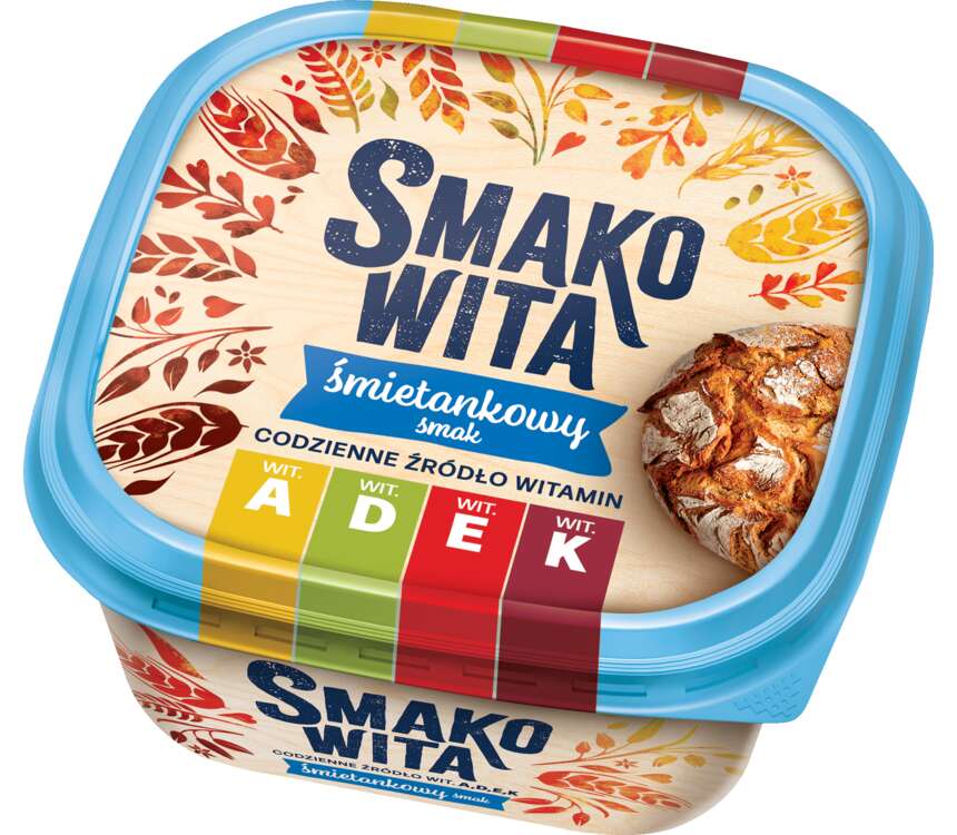 Smakowita Margaryna śmietankowy smak 450 g