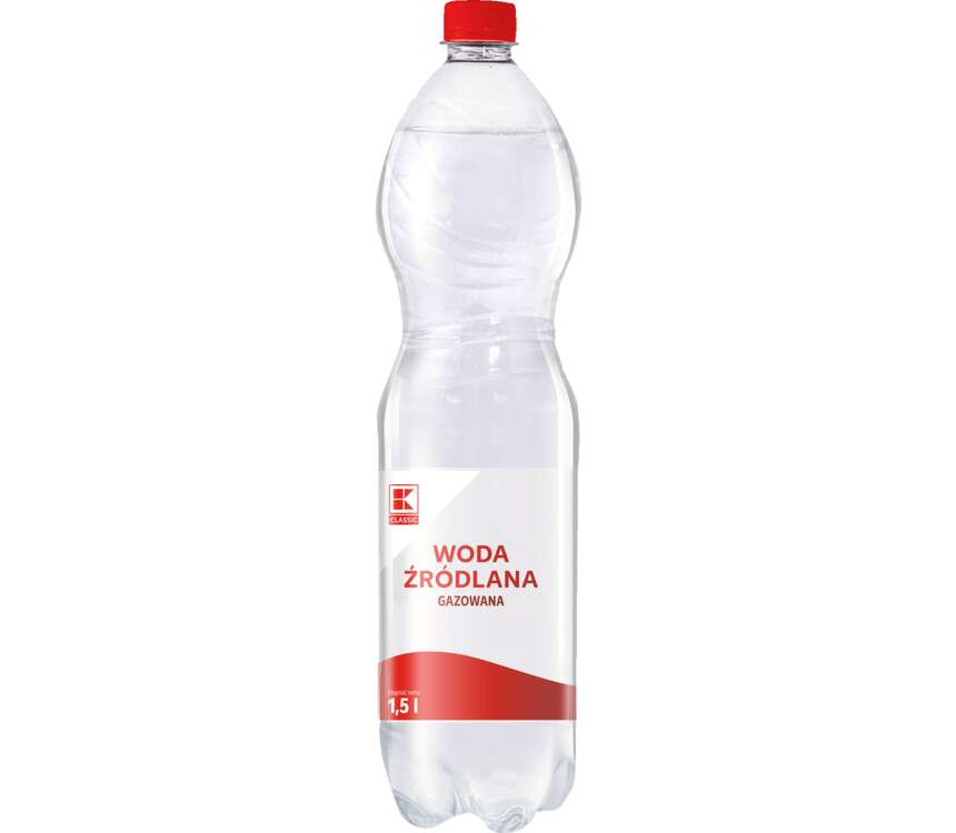 K-Classic Woda źródlana gazowana 1,5 L