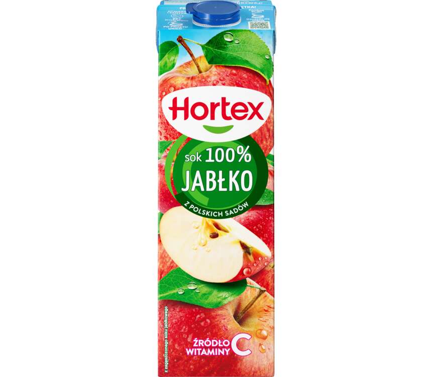 Hortex Sok 100% jabłko 1 L