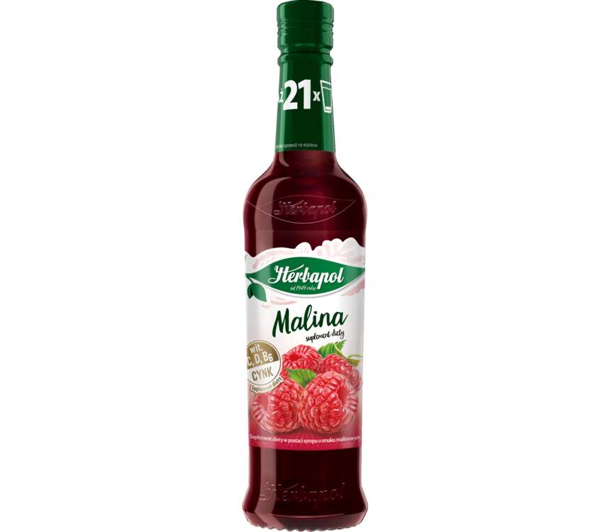 Herbapol Syrop malina  0,42 L kaufland.pl