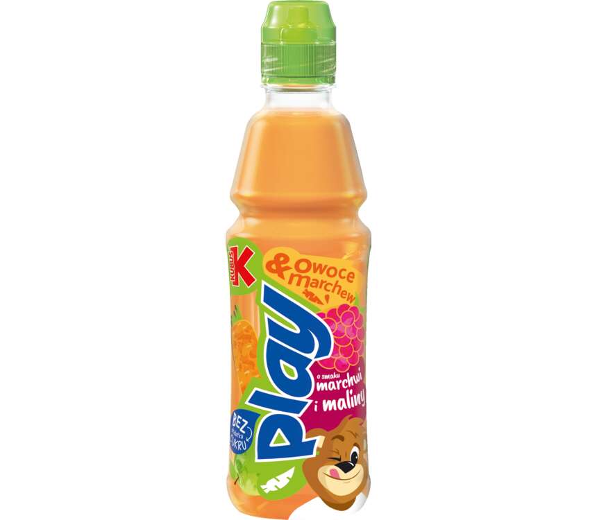 Kubuś Play Napój marchewka- malina-limetka 0,4 L kaufland.pl