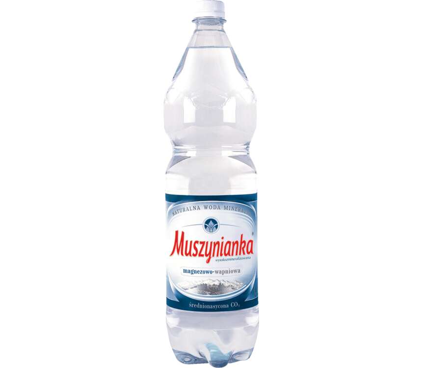 Muszynianka Woda mineralna średnio nasycona CO2 1,5 L kaufland.pl