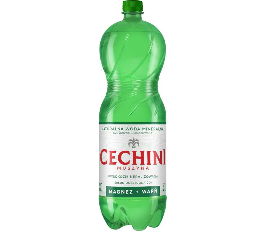 Cechini Muszyna Woda mineralna niskonasycona CO2 2 L kaufland.pl