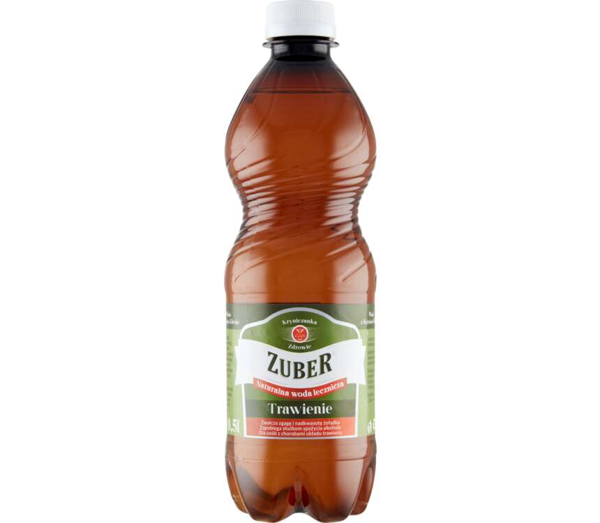 Zuber Woda mineralna lecznicza 0,5 L